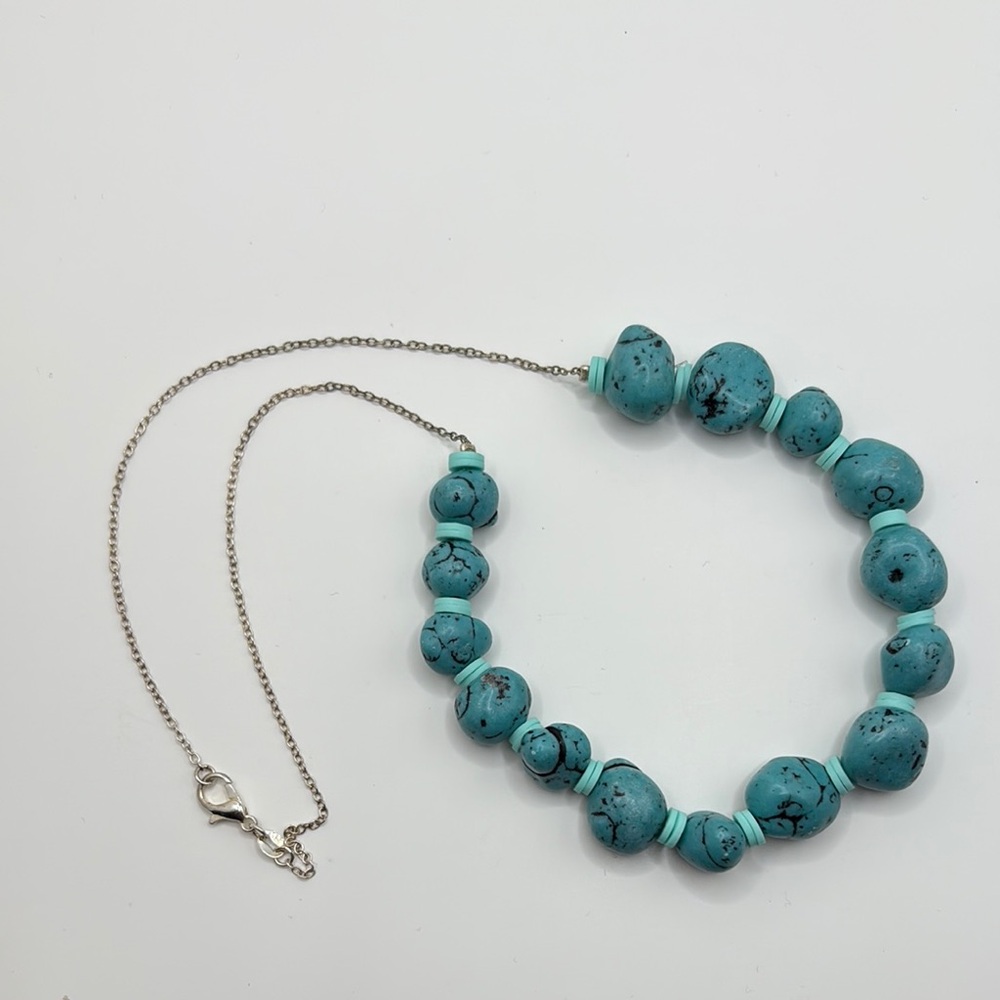 Turquoise Beaded Necklace